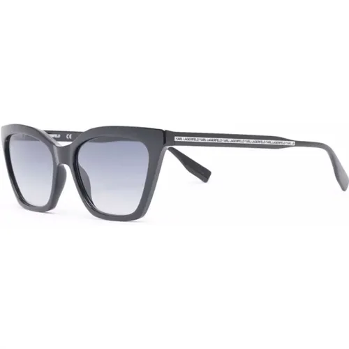 Schwarze Sonnenbrille mit Original-Etui - Karl Lagerfeld - Modalova