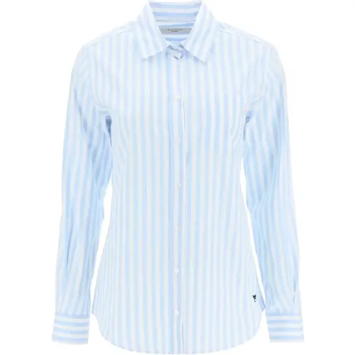 Cotton Oxford Shirt , female, Sizes: 4XS, 3XS, 2XS - Max Mara - Modalova