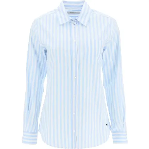 Cotton Oxford Shirt , female, Sizes: 4XS, XS, 3XS, 2XS - Max Mara - Modalova