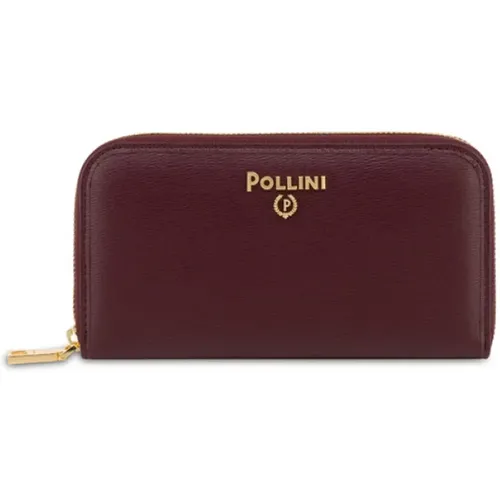 Palmellato Zip Wallet with Practical Organization , female, Sizes: ONE SIZE - Pollini - Modalova