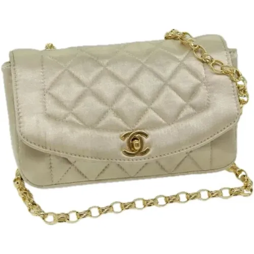 Pre-owned Satin chanel-bags , female, Sizes: ONE SIZE - Chanel Vintage - Modalova