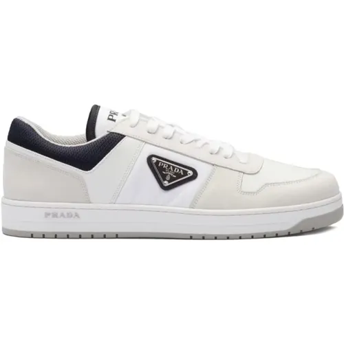 Downtown Re-Nylon Low-Top Sneakers , male, Sizes: 6 UK - Prada - Modalova