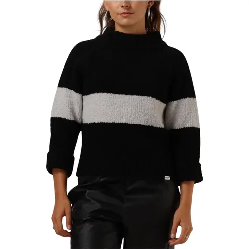 Gestreifter Pullover für Frauen , Damen, Größe: L - Penn&Ink N.Y - Modalova