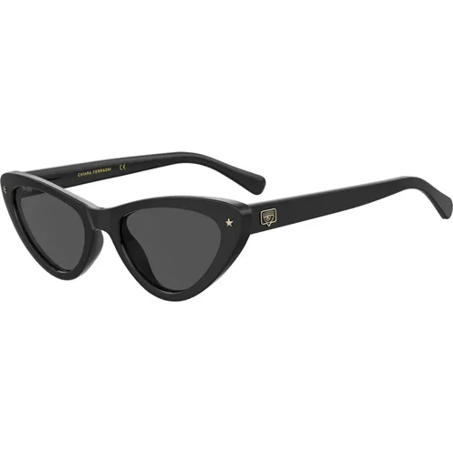 Grey Sunglasses CF 7006/S , female, Sizes: 53 MM - Chiara Ferragni Collection - Modalova