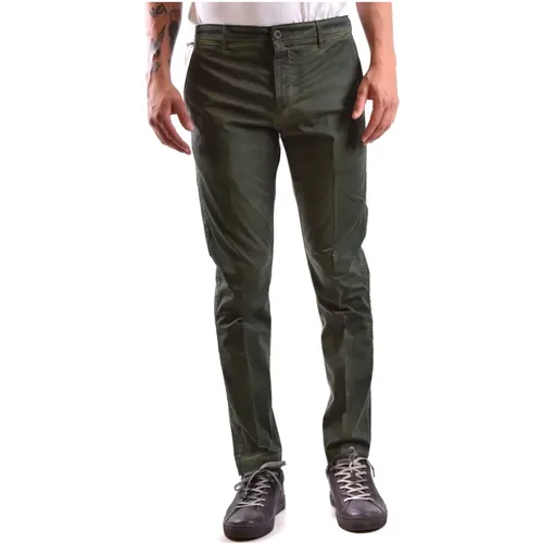 Slim Fit Trousers , male, Sizes: W31 - Dondup - Modalova