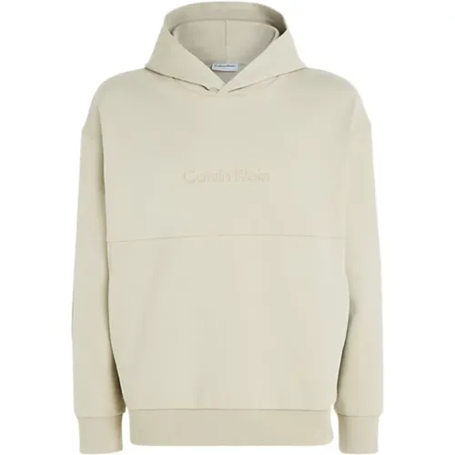 Hooded Sweater with Organic Cotton , male, Sizes: M - Calvin Klein - Modalova