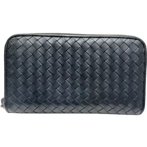 Pre-owned Leather wallets , female, Sizes: ONE SIZE - Bottega Veneta Vintage - Modalova