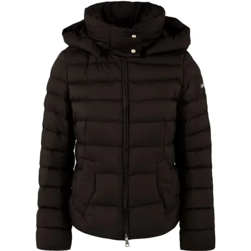 Schwarzer Mantel für Frauen , Damen, Größe: S - add - Modalova