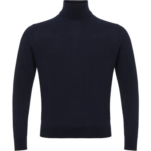 Blauer Kaschmirpullover COLOMBO - COLOMBO - Modalova