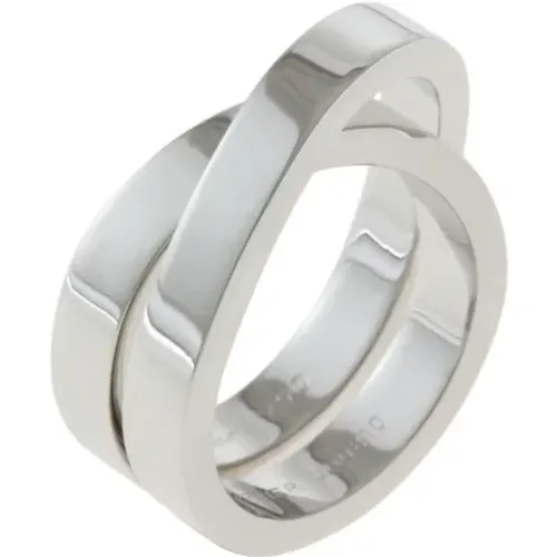 Pre-owned White Gold rings , female, Sizes: ONE SIZE - Cartier Vintage - Modalova