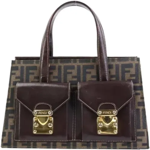 Pre-owned Canvas fendi-bags , female, Sizes: ONE SIZE - Fendi Vintage - Modalova