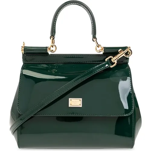 ‘Sicily Medium’ shoulder bag , female, Sizes: ONE SIZE - Dolce & Gabbana - Modalova
