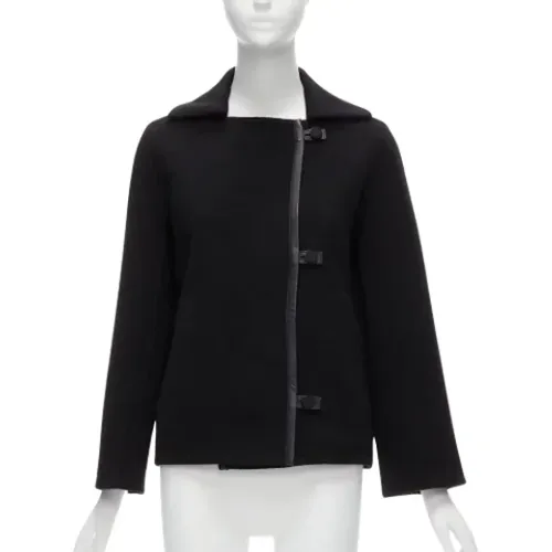 Pre-owned Cashmere outerwear , female, Sizes: XS - Hermès Vintage - Modalova