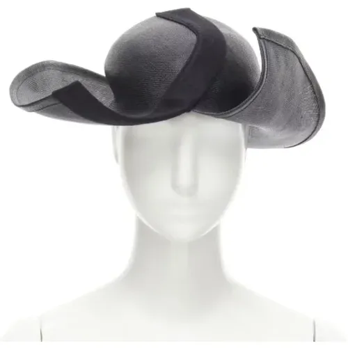 Pre-owned Raffia hats , female, Sizes: ONE SIZE - Yohji Yamamoto Pre-owned - Modalova