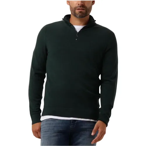 Herren Merino Quarter Zip Pullover , Herren, Größe: XL - Calvin Klein - Modalova