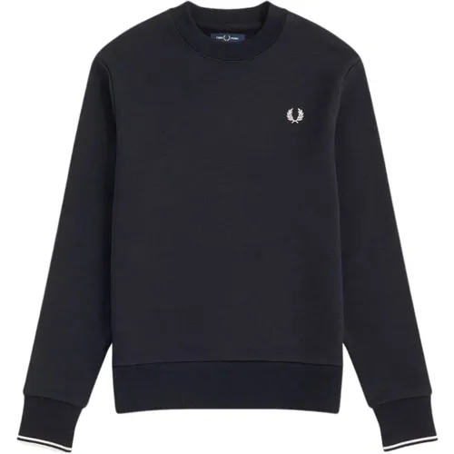 Curl Backflow Sweatshirt , male, Sizes: S, M, XL, L - Fred Perry - Modalova