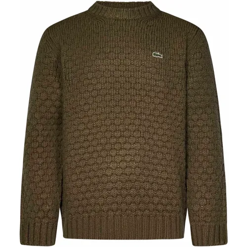 Wool Ball Motif Sweater , male, Sizes: L, S, M - Lacoste - Modalova