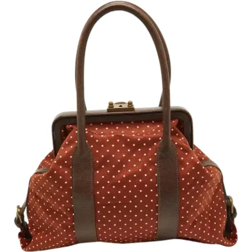 Pre-owned Canvas handbags , female, Sizes: ONE SIZE - Marni Pre-owned - Modalova