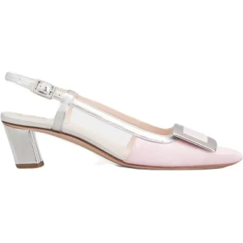 Metallic Belle Vivier Slingback Absätze - Roger Vivier - Modalova