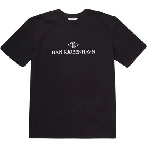 T-Shirts , male, Sizes: M - Han Kjøbenhavn - Modalova