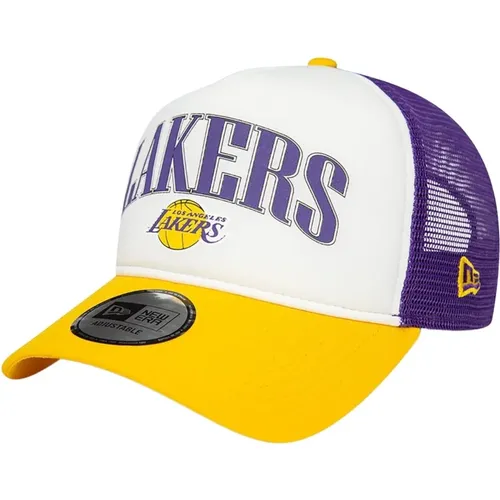 Retro Trucker Lakers Hat New Era - new era - Modalova