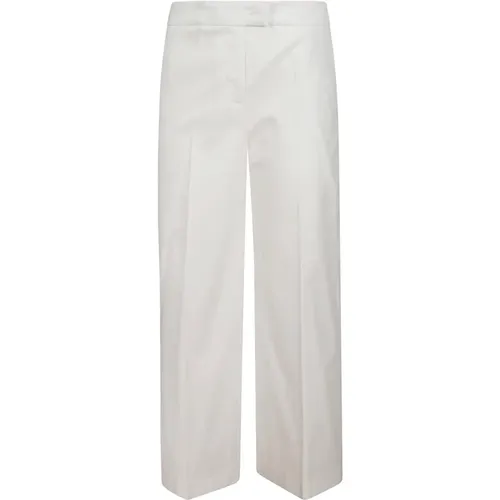 Cotton Pants with Hidden Zip , female, Sizes: XS, S, M, 2XS - PT Torino - Modalova