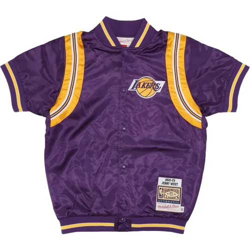 NBA Shooting Shirt 1969 Jerry West , Herren, Größe: S - Mitchell & Ness - Modalova