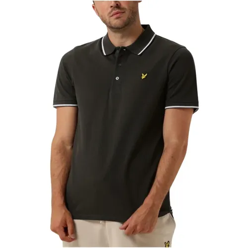 Herren Tipped Polo Shirt , Herren, Größe: L - Lyle & Scott - Modalova