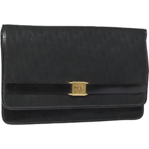 Pre-owned Canvas clutches , female, Sizes: ONE SIZE - Dior Vintage - Modalova