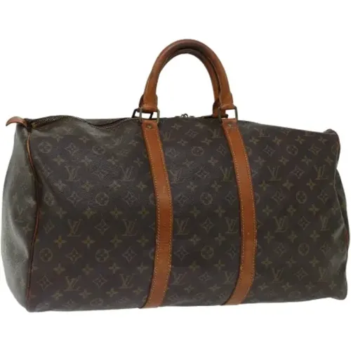 Pre-owned Coated canvas handbags , female, Sizes: ONE SIZE - Louis Vuitton Vintage - Modalova