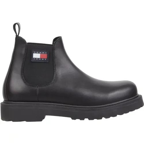 Ankle Boots for Men , male, Sizes: 11 UK, 9 UK, 8 UK, 12 UK, 10 UK - Tommy Jeans - Modalova