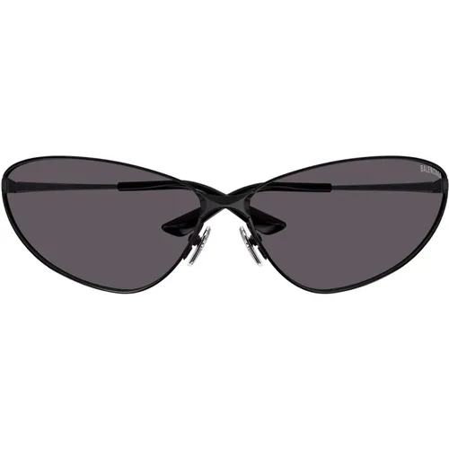 Futuristische minimalistische Sonnenbrille Bb0315S 002,Stylische Sonnenbrille für modischen Look - Balenciaga - Modalova
