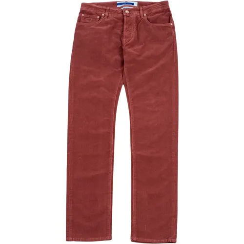 Slim Fit Corduroy Jeans , male, Sizes: W34 - Jacob Cohën - Modalova