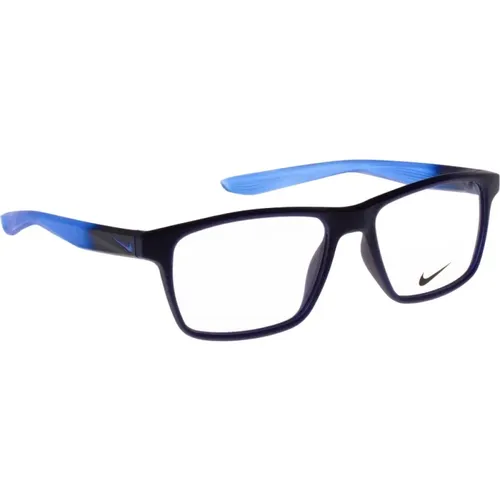 Stylish Prescription Glasses with Warranty , unisex, Sizes: 48 MM - Nike - Modalova