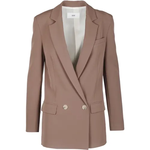 Stylish Jacket , female, Sizes: 3XL, M - Solotre - Modalova