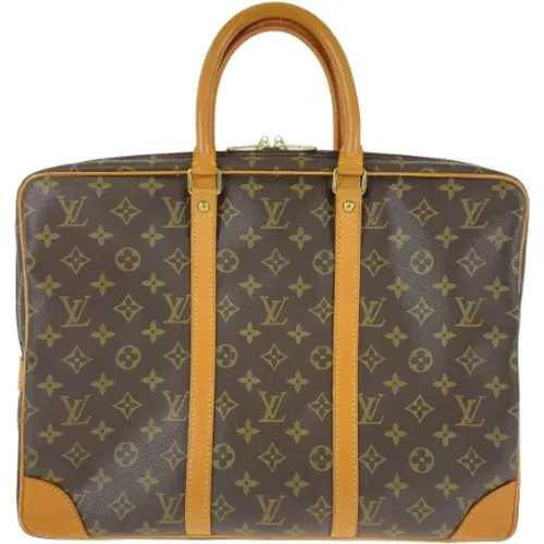 Pre-owned Canvas louis-vuitton-bags , male, Sizes: ONE SIZE - Louis Vuitton Vintage - Modalova