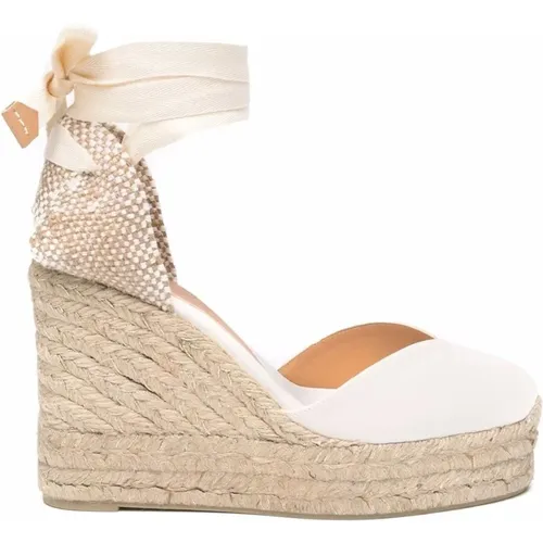 Raffia Wedge Espadrilles , female, Sizes: 7 UK - Castañer - Modalova