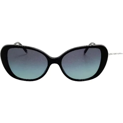 Schwarze Oversized Gradient Sonnenbrille , Damen, Größe: ONE Size - Tiffany & Co. Pre-owned - Modalova