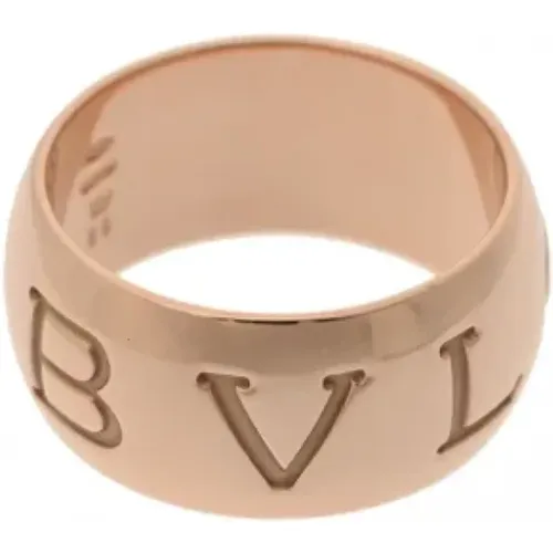 Pre-owned Rose Gold rings , female, Sizes: ONE SIZE - Bvlgari Vintage - Modalova