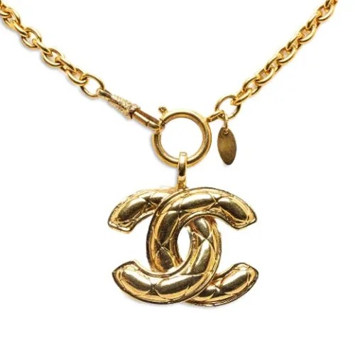 Pre-owned Gold chanel-jewelry , female, Sizes: ONE SIZE - Chanel Vintage - Modalova