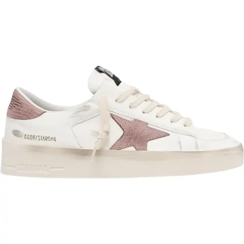 Bio-basierte Python-Sneakers , Damen, Größe: 36 EU - Golden Goose - Modalova