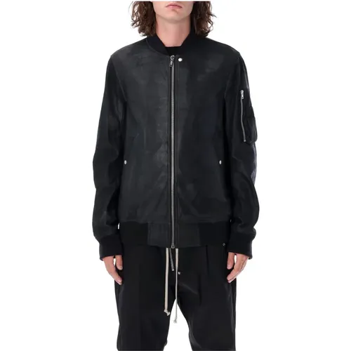 Classic Flight Bomber Jacket , male, Sizes: L - Rick Owens - Modalova