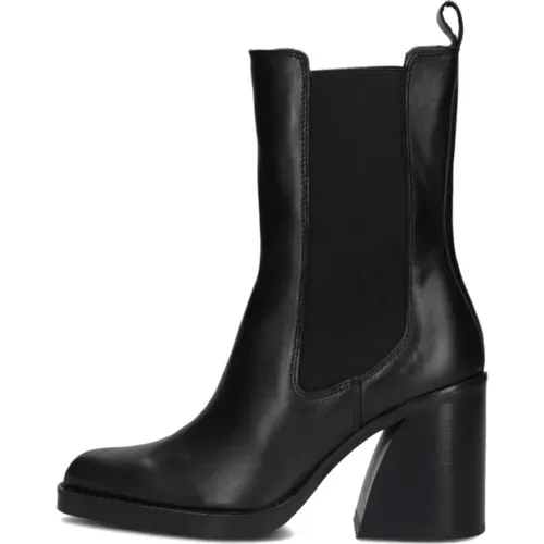 Damen Chelsea Boots Stilvolles Leder , Damen, Größe: 37 EU - Red Rag - Modalova