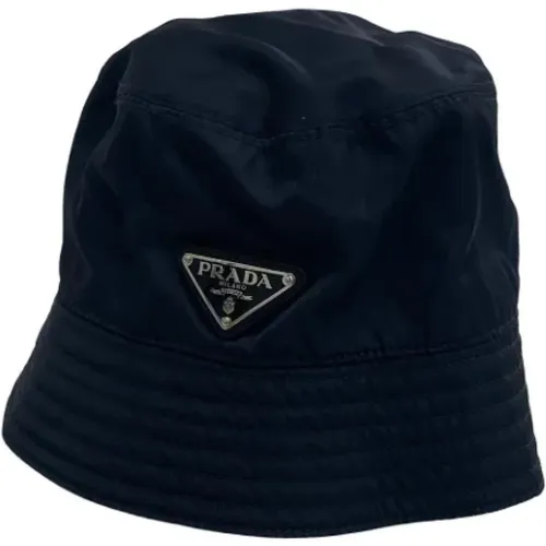 Pre-owned Nylon hats , female, Sizes: ONE SIZE - Prada Vintage - Modalova
