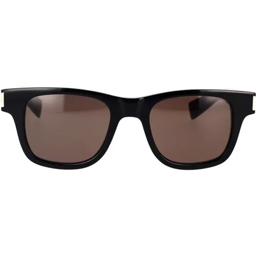 Vintage Rectangular Sunglasses SL 564 006 , male, Sizes: 49 MM - Saint Laurent - Modalova