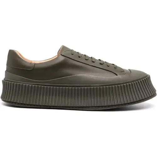 Low top sneakers , male, Sizes: 7 UK, 9 UK, 6 UK - Jil Sander - Modalova