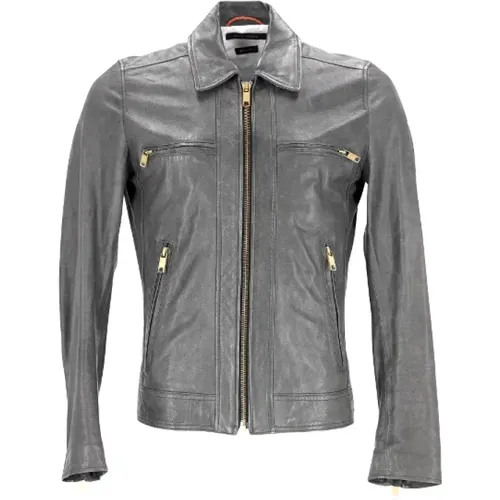 Pre-owned Leather outerwear , female, Sizes: M - Marc Jacobs Pre-owned - Modalova