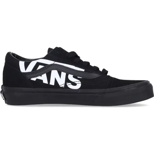 Klassische Schwarz/Weiße Logo-Sneaker , Herren, Größe: 38 EU - Vans - Modalova