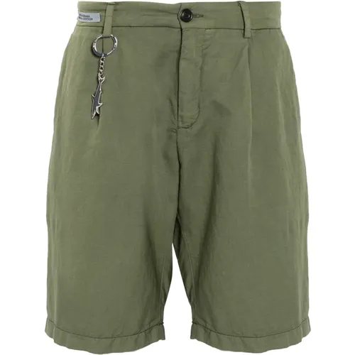 Grüne Casual Bermuda Shorts - PAUL & SHARK - Modalova