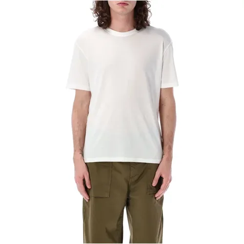 T-Shirts , Herren, Größe: L - Ten C - Modalova